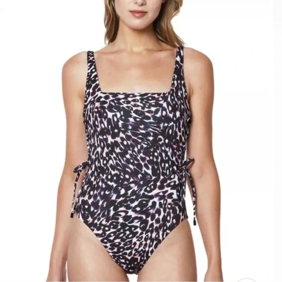 Sanctuary lace-up swimsuit size large - Picture 12 of 14